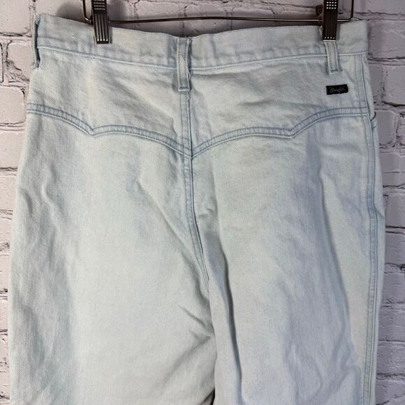 Vintage Wrangler Silverlake Buttonfly High Waisted Light Wash Jeans 15/16 - Picture 6 of 9